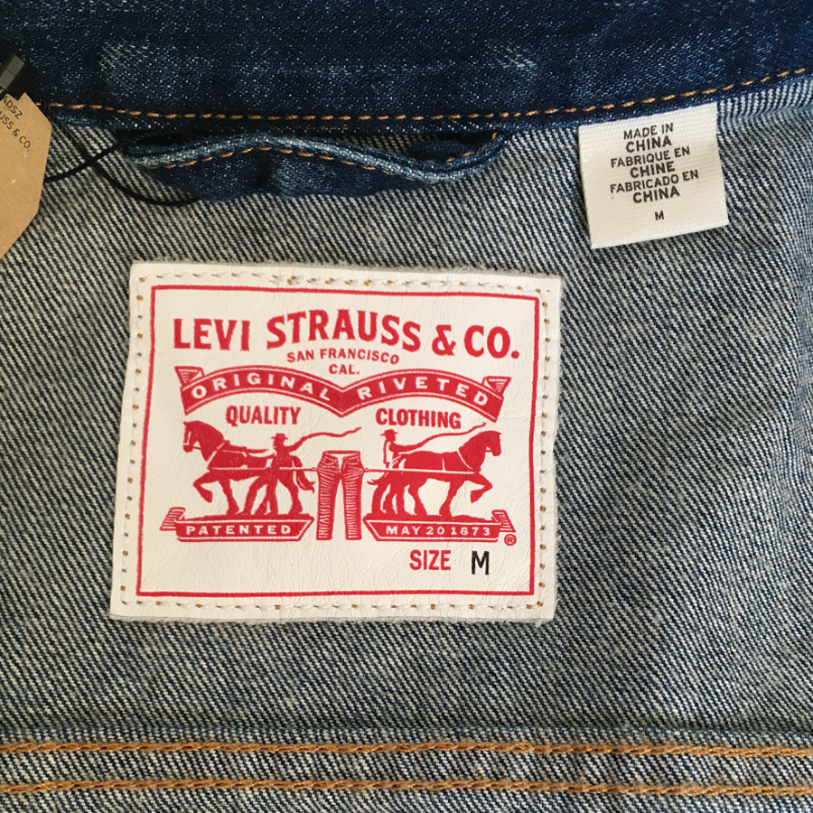 Levi's mlb cheap denim trucker jacket