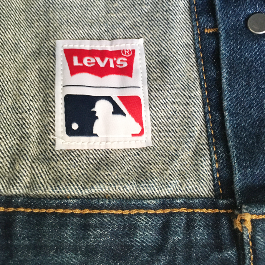 Levi's denim jacket Boston Red Sox (M)