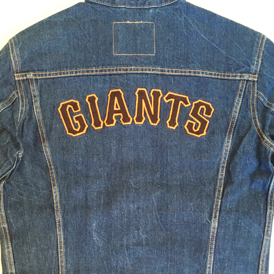 Levis MLB denim jacket-Giants 6