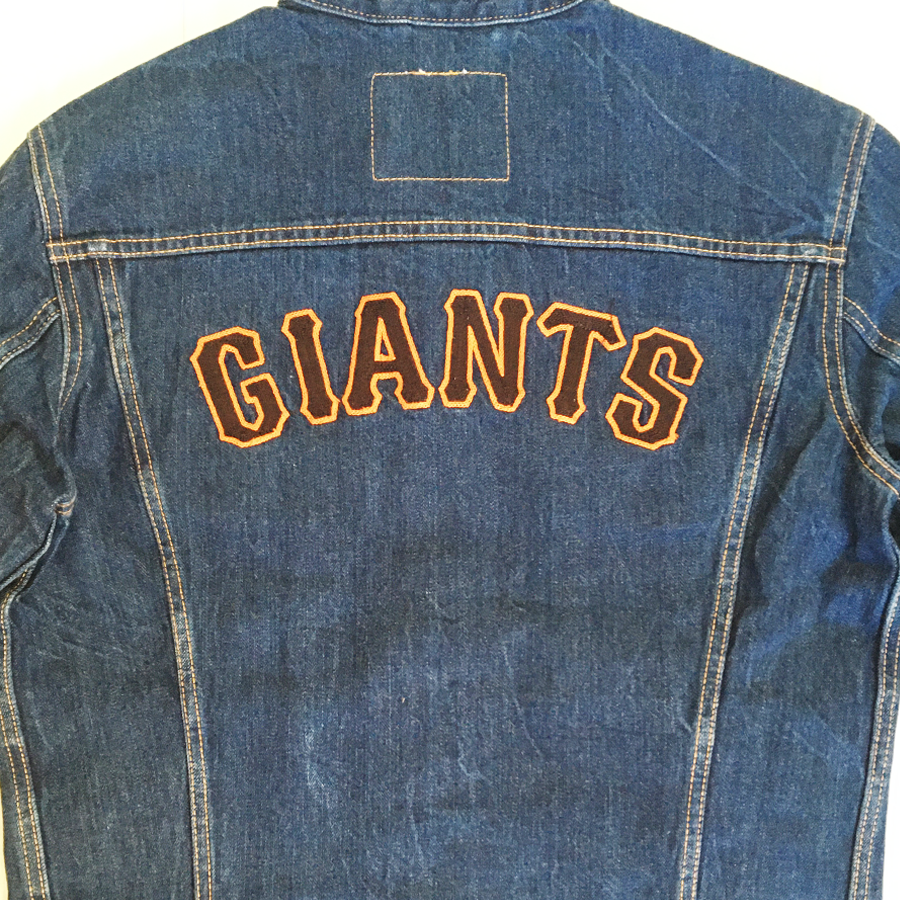 Levi's blue jean jacket San Francisco Giants - Levi's Jeans jacket -  /en