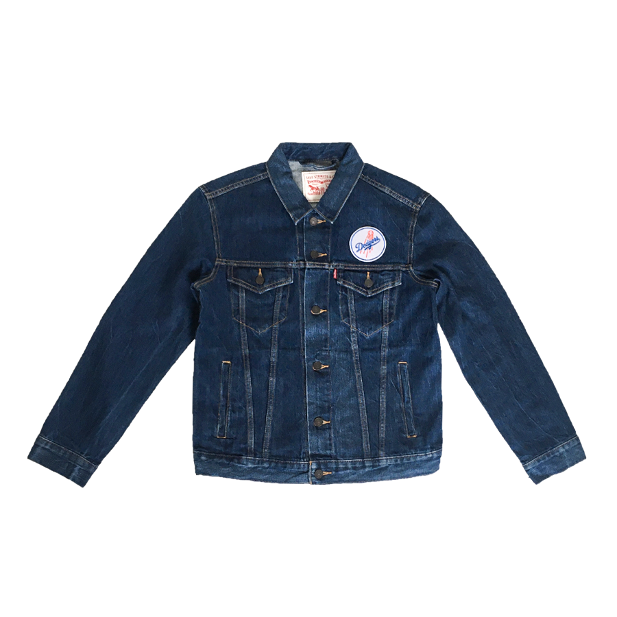 Levi\'s Denim Jacket limited edition-LA Dodgers