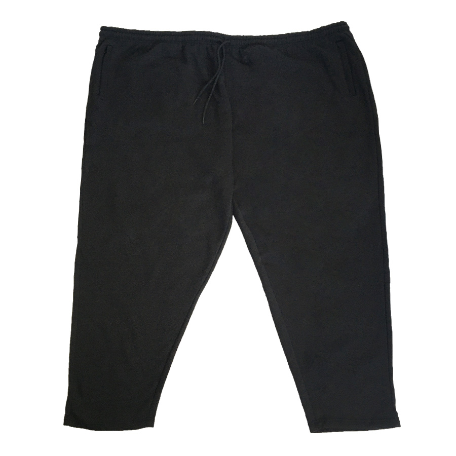 8XL big men\'s jogger pants black