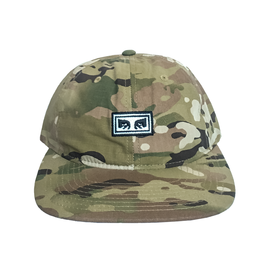 Desert Camouflage cap with Obey logo