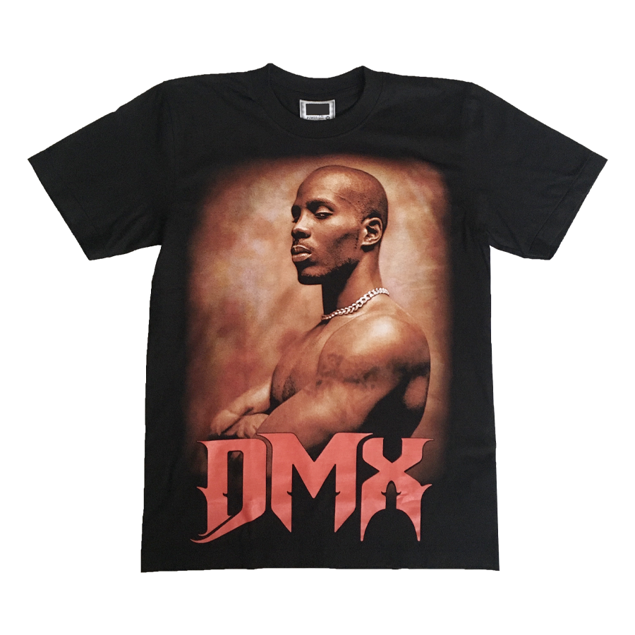 Hip hop print t-shirt with DMX (M)