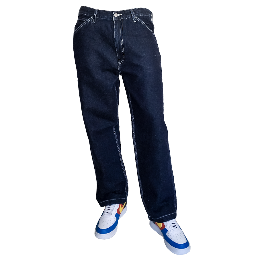 Mens Dark Denim Levis Stay Loose