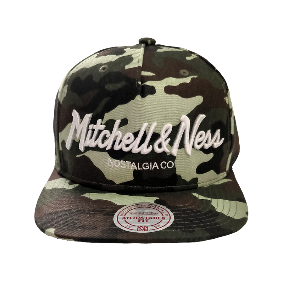 Pinscript  Camo Snapback