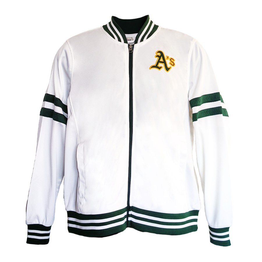 Women\'s full zip jacket Oakland Athletics (L)