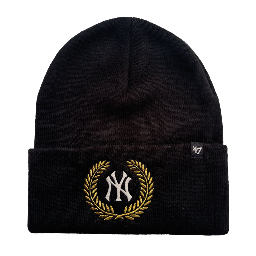 47 (NY) black ski hat
