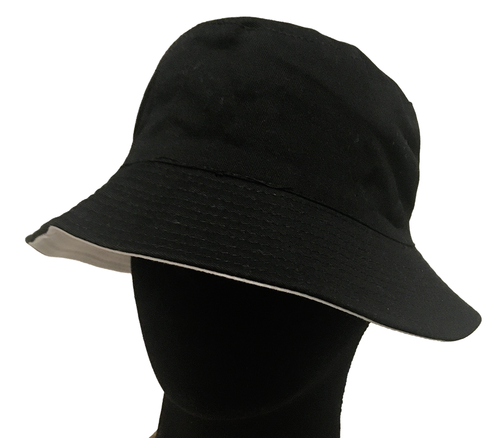 black bucket hat 3