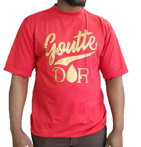 Goute dOr T-shirt red 2