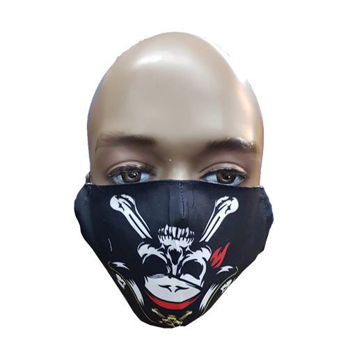 Masque fashion imprimé-motif pirate