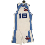 Mass basket shorts set blue 2