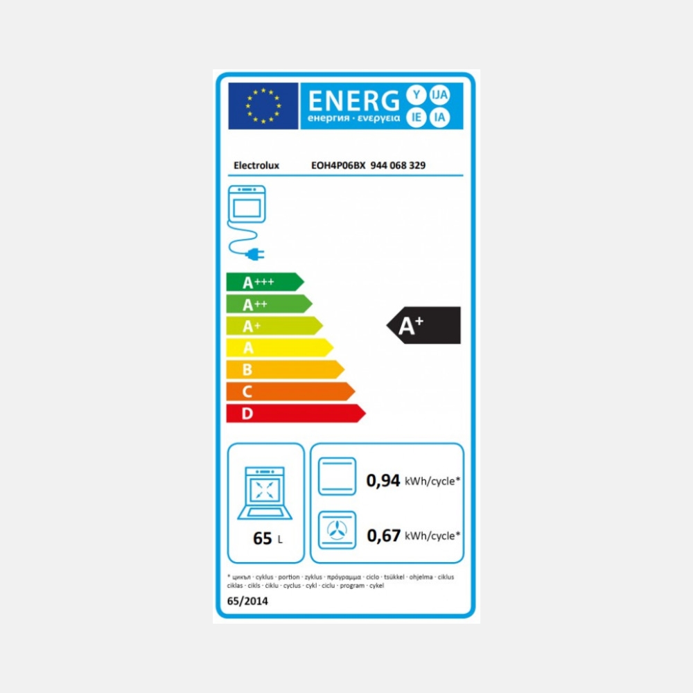 Four encastrable pyrolyse ELECTROLUX EOH4P06BX