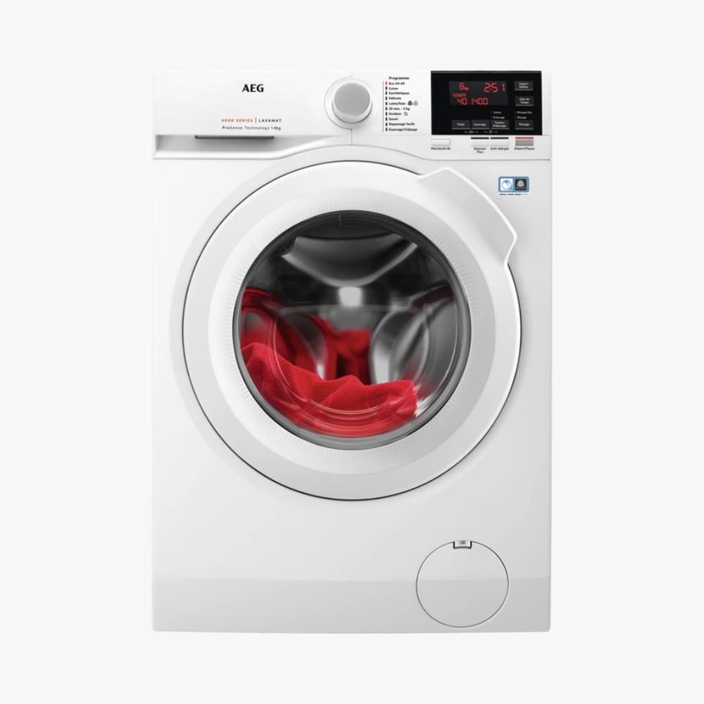 Lave linge hublot AEG L6FBR844G