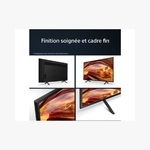 Téléviseur LED UHD 4K SONY KD55X75WLAEP