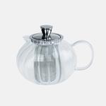 Théière ronde en verre avec filtre dévissable CRISTEL GYOKURO