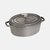 Cocotte en fonte ovale gris graphite STAUB