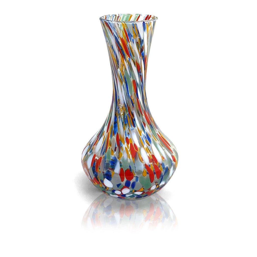Petit Vase en verre Murano ARLECCHINO