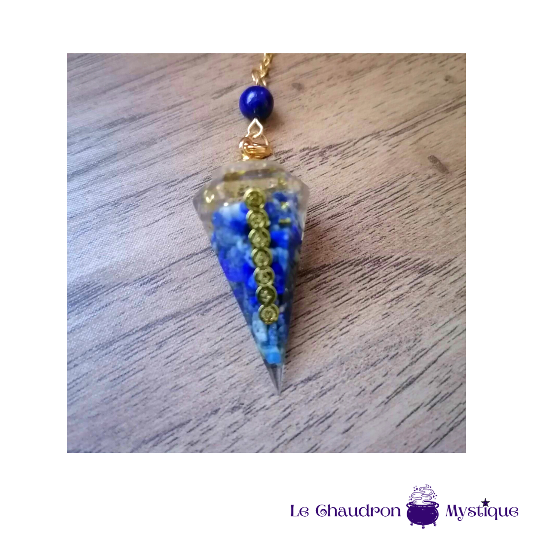 pendule orgonite lapis lazuli (1)