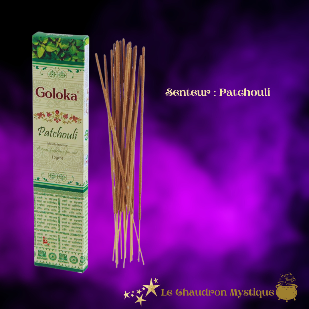 Incienso Goloka Patchouli - Dukana