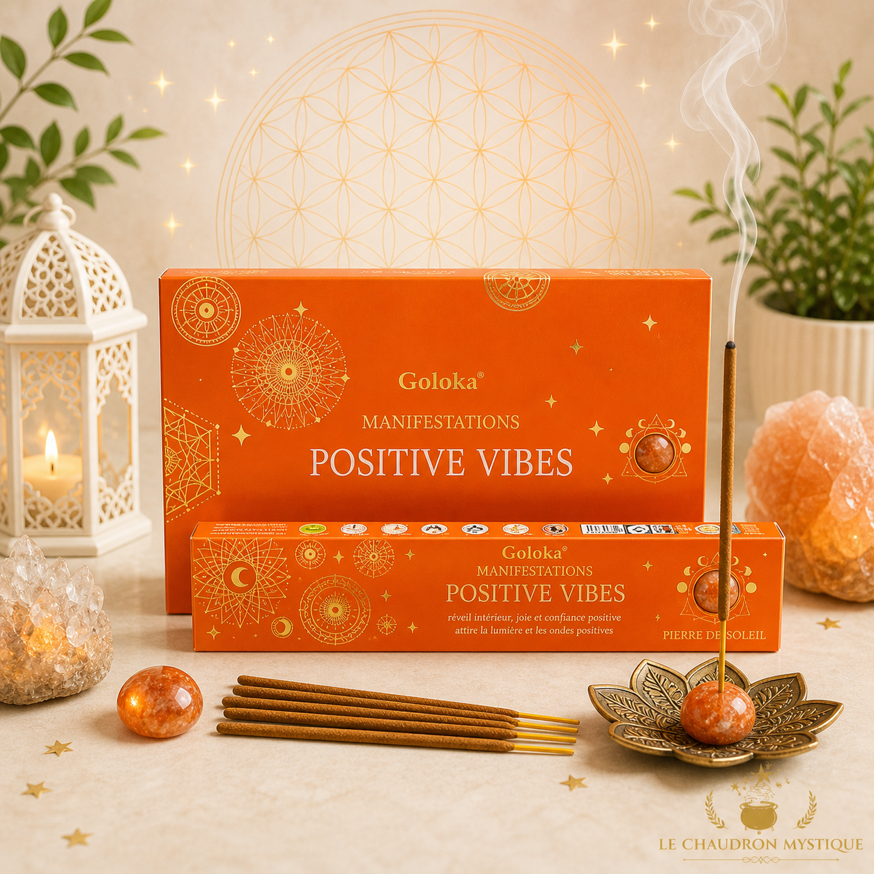 positive vibes encens
