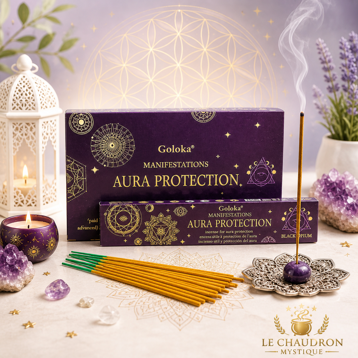 aura protection encens