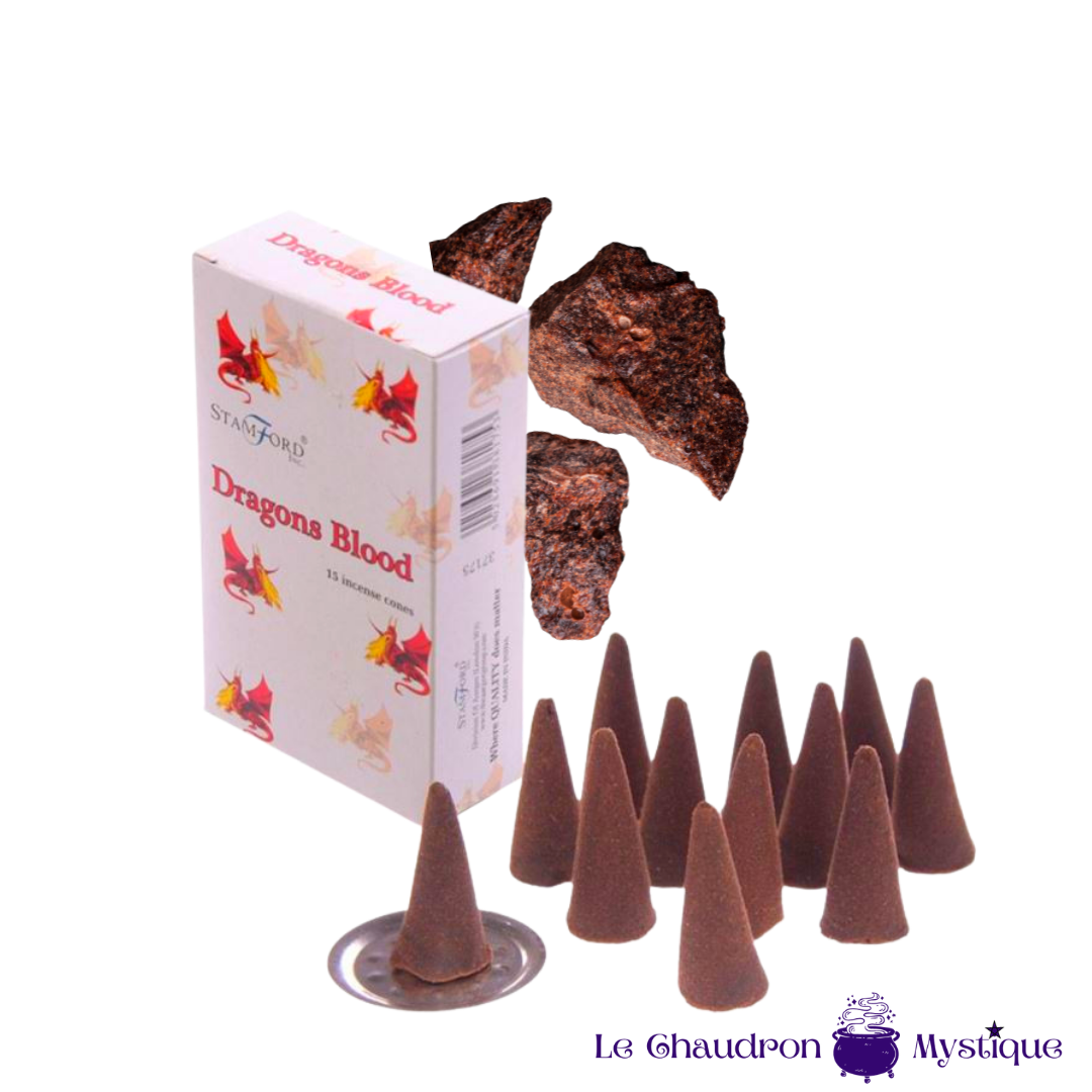 ENCENS CONES SANG DE DRAGON STAMFORD