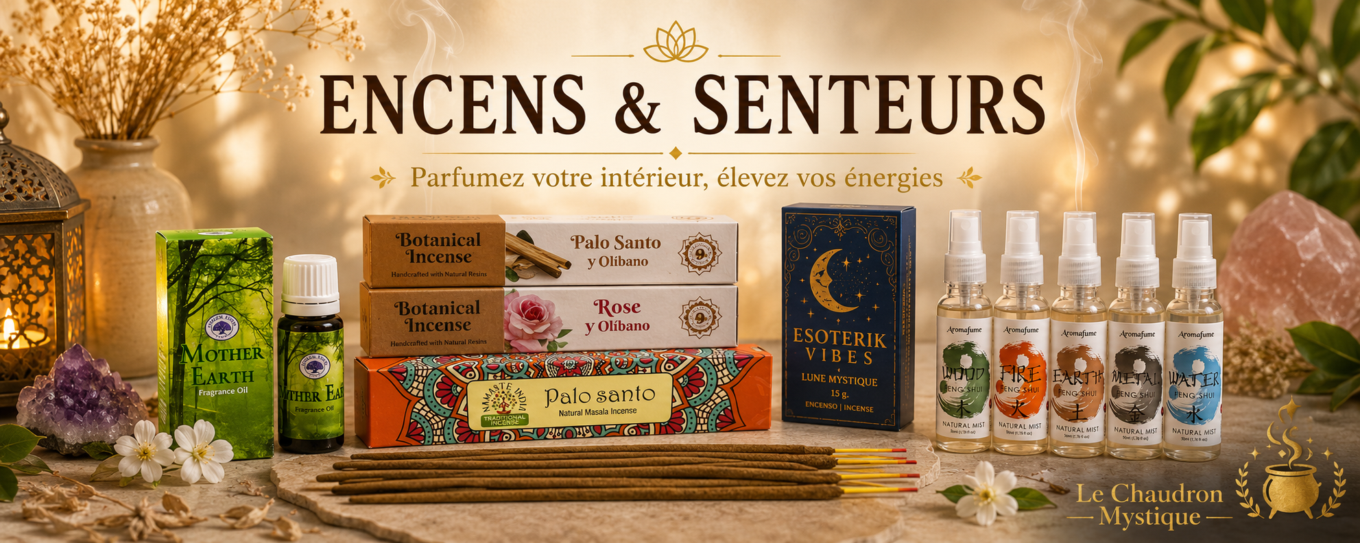 CATEGORIES ENCENS & SENTEURS