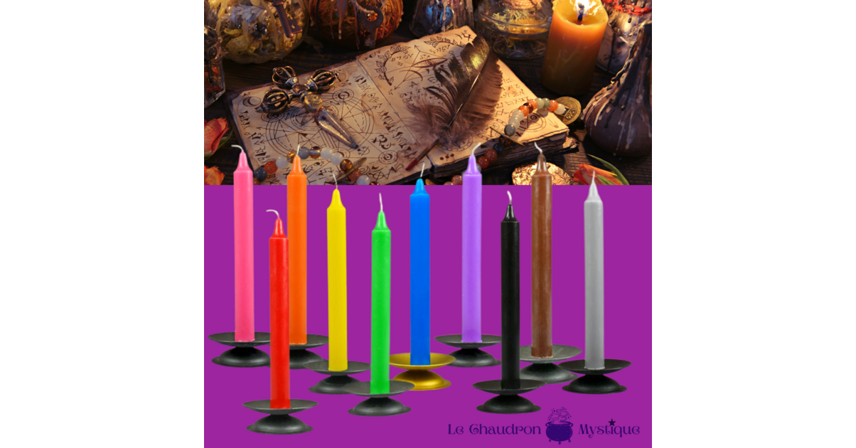 Bougies Teintees Dans La Masse