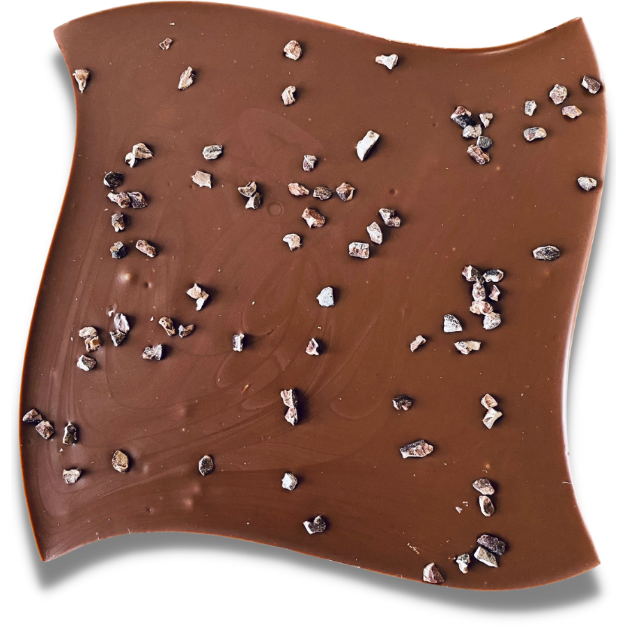 Tablette de chocolat basque au Grué de cacao