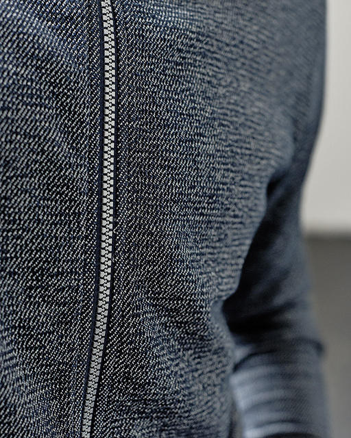 gilet zippé éthique dh711_details