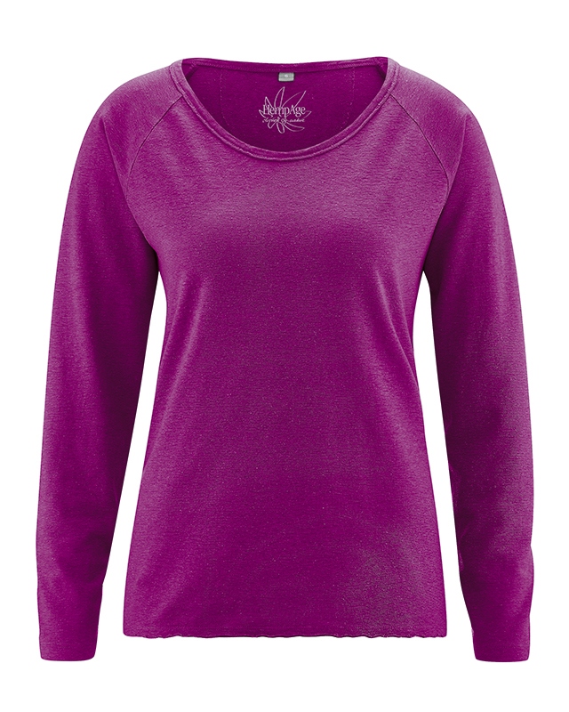 t-shirt femme coton bio dh856_violet_myrtille