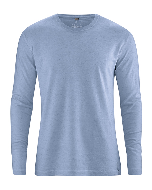 tee shirt coton biologique dh225_bleu_ciel_de_pluie