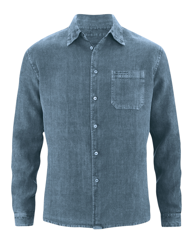 chemise bio DH022_bleu baleine