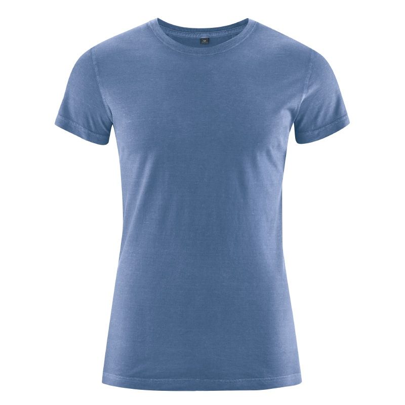 t-shirt equitable hempage DH244_bleu_baie