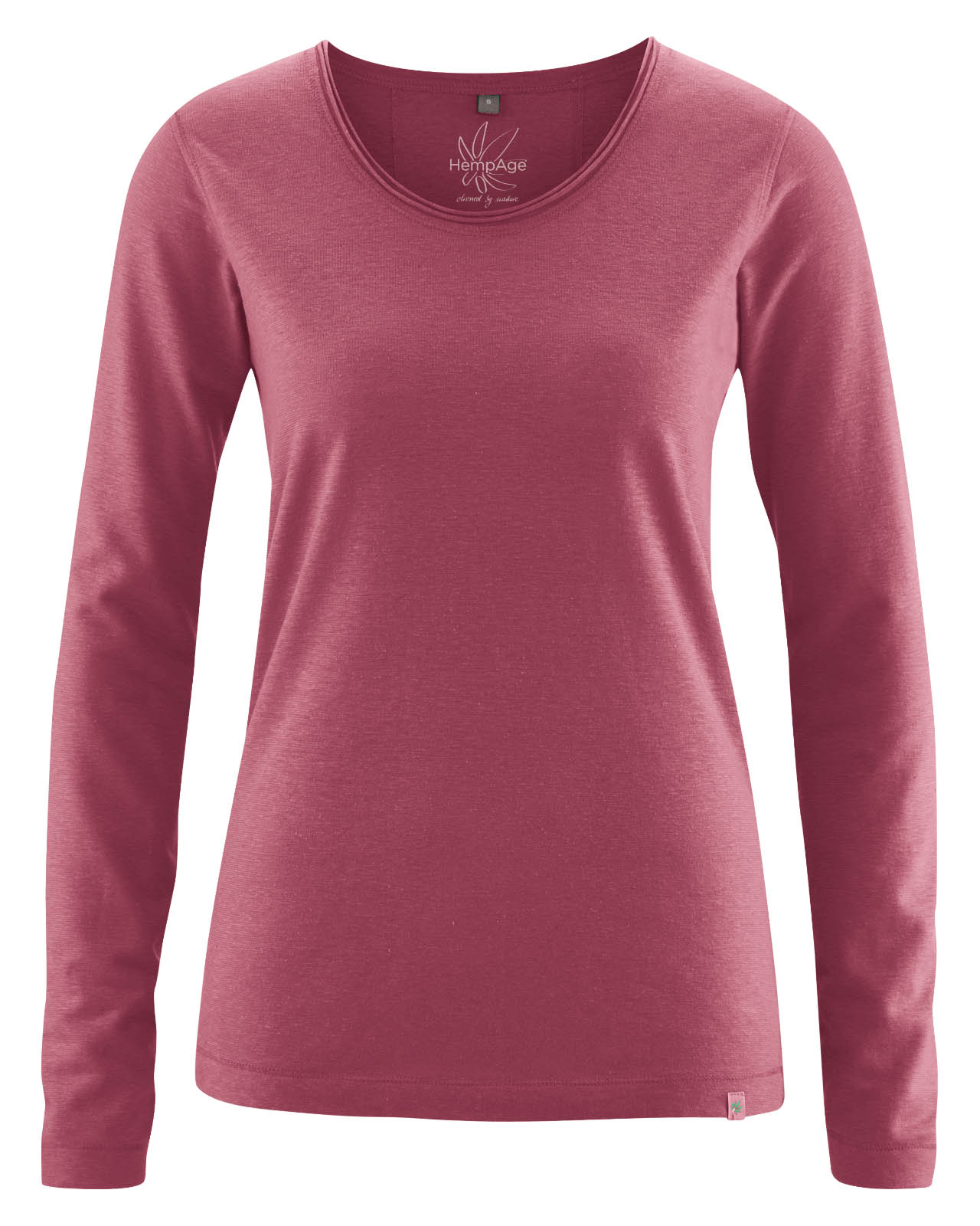 t-shirt chanvre femme DH861_tinto
