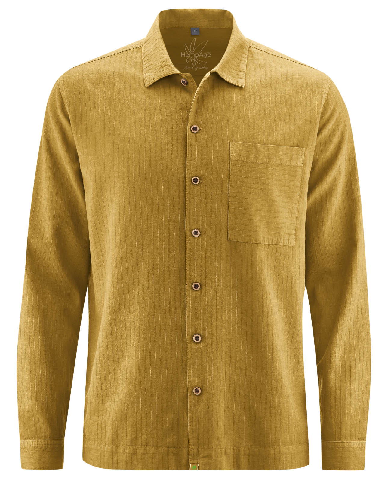 chemise coton bio DH034_peanut