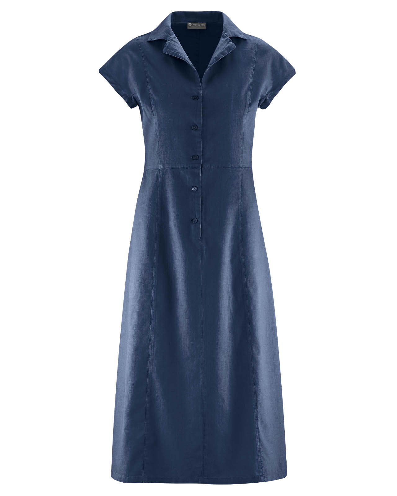 robe coton biologique DH146_navy