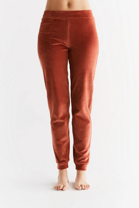 jogging-bio-ethique_1466-043 Women Velvet Pant - Tabasco – Leela Cotton Naturtextilien Handels GmbH