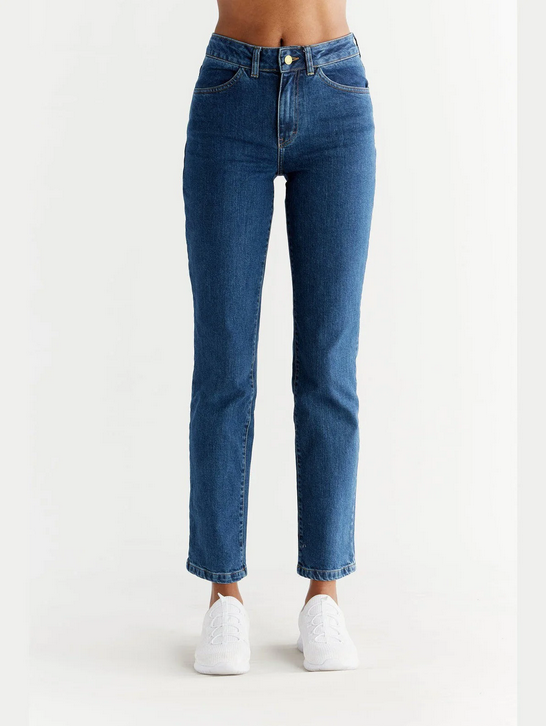 jean-ecolo-femme_WQ1009-231 Women Straight Fit - Lapis Blue – Leela Cotton Naturtextilien Handels GmbH