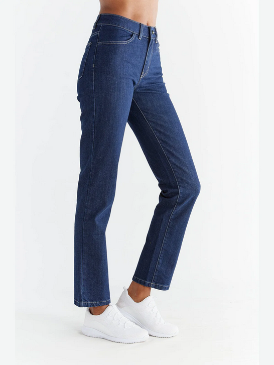 jeans-femme-ecologique-ethique_WQ1009-215 Women Straight Fit - Dark Slate Blue – Leela Cotton Naturtextilien Handels GmbH