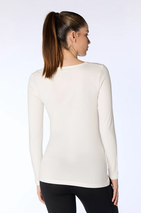 t-shirt-leela-cotton_4412W Damen Langarmshirt stretch - Naturweiss – Leela Cotton Naturtextilien Handels GmbH