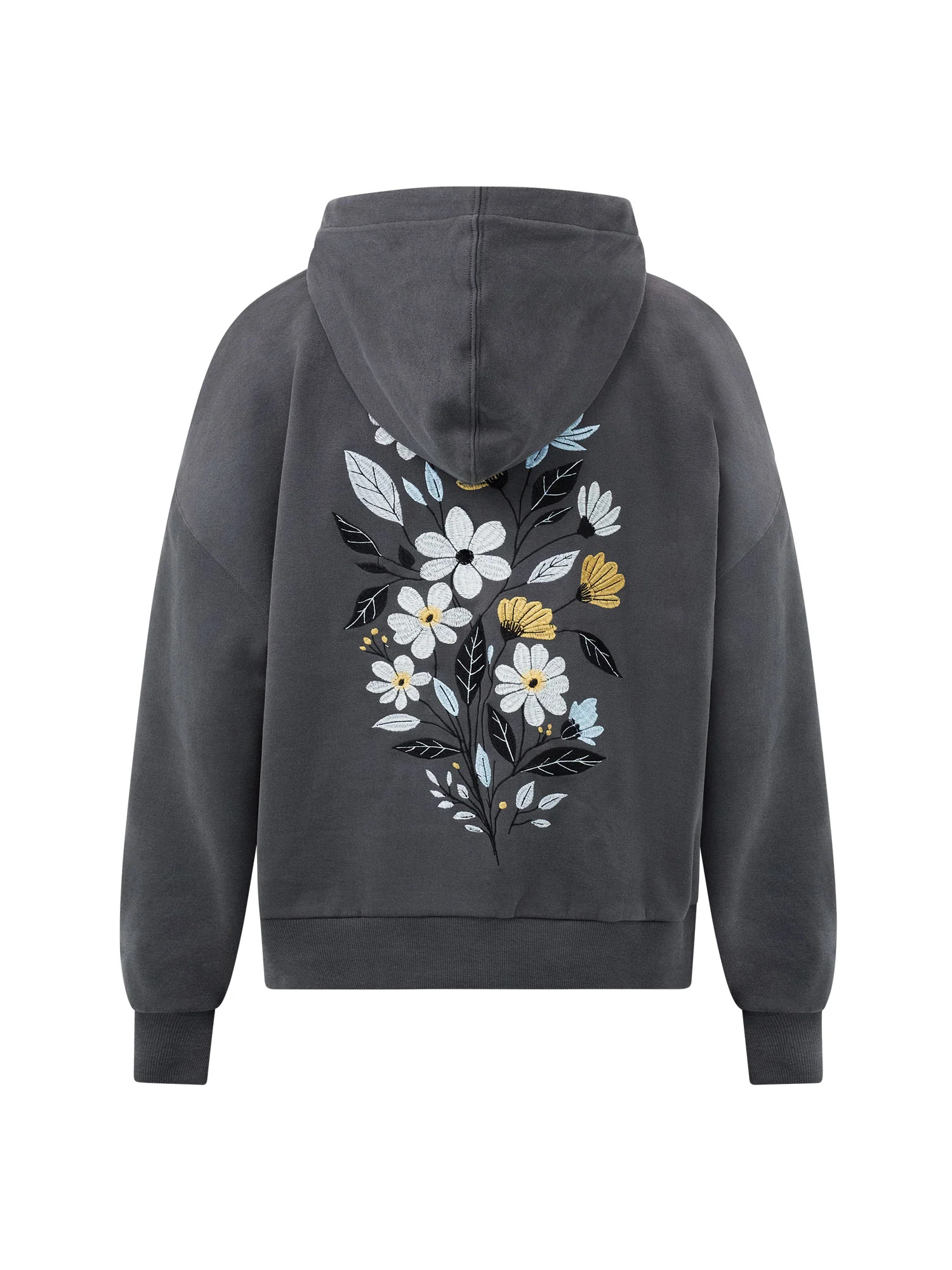 Molleton doux du hoodie Mello en coton biologique certifié GOTS