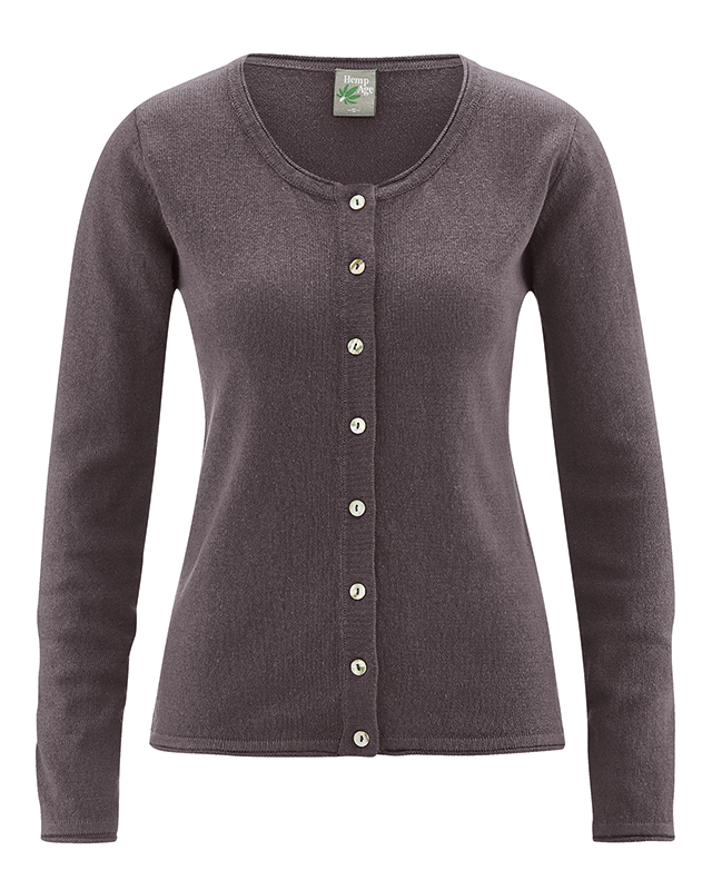 Gilet éco-responsable femme HempAge DH323 marron mocca