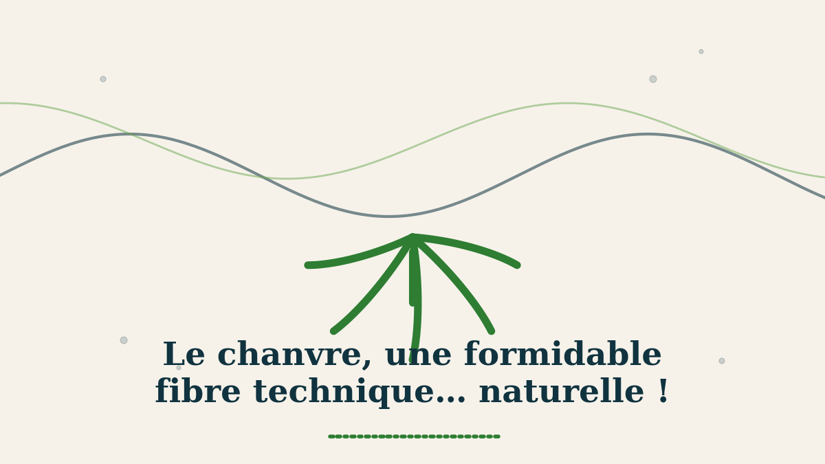 Le chanvre, une formidable fibre technique... naturelle !