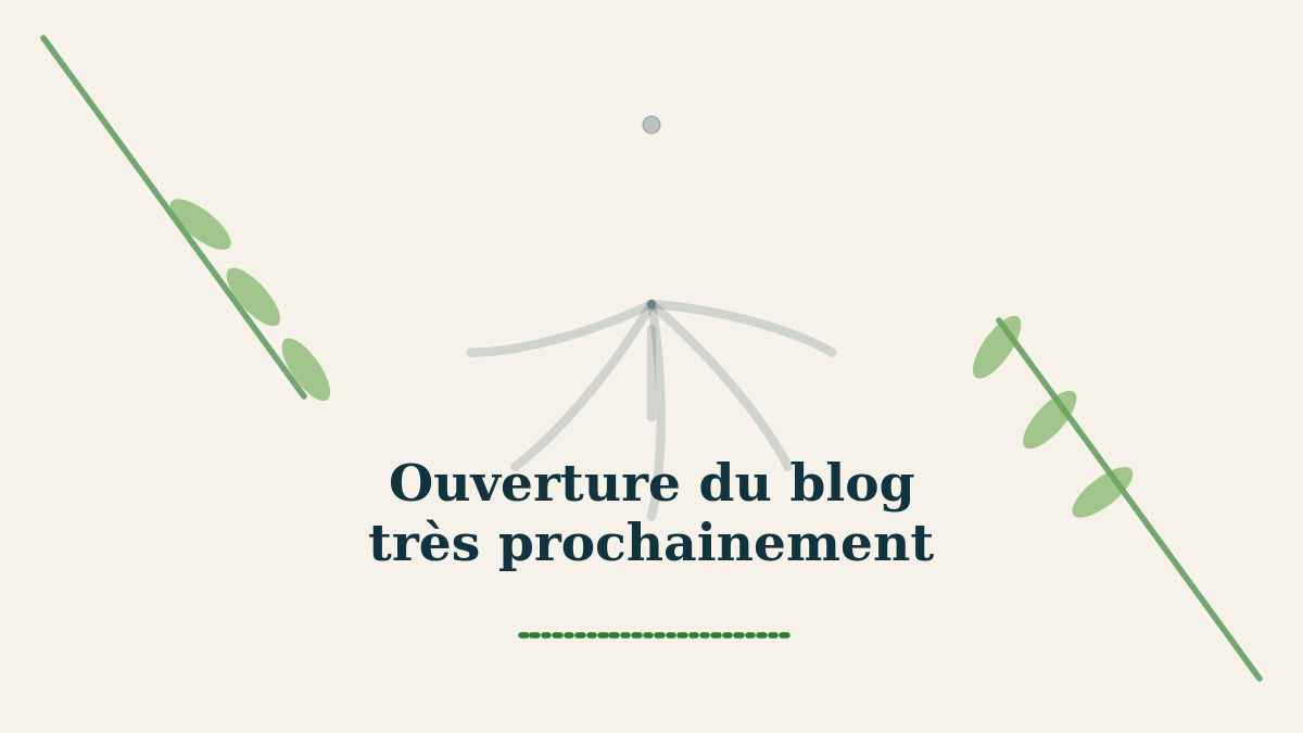 Ouverture du blog très prochainement