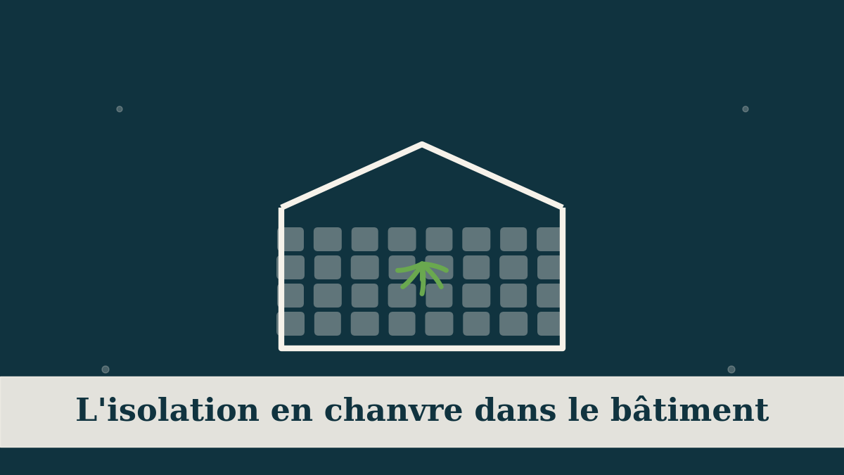 L'isolation en chanvre dans le bâtiment