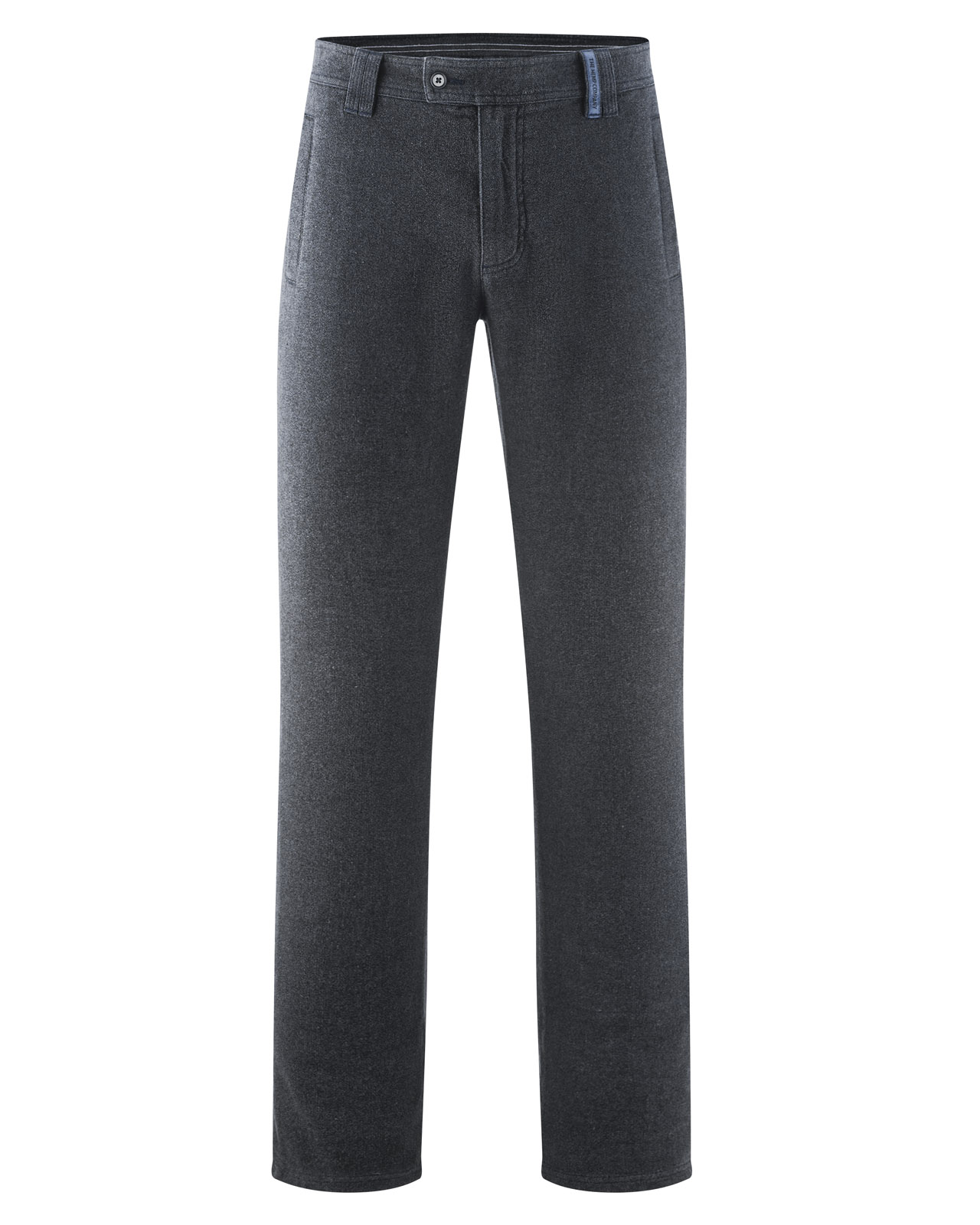 pantalon chino homme en chanvre et coton bio bleu marine, vue du produit