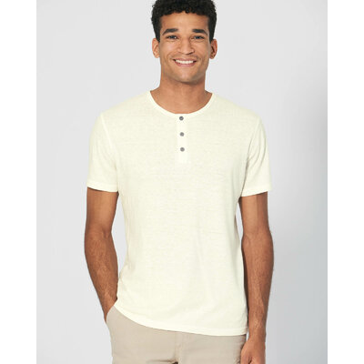 t-shirt col mao DH810_offwhite