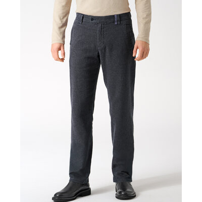 pantalon chino homme en chanvre et coton bio bleu marine, vue du produit